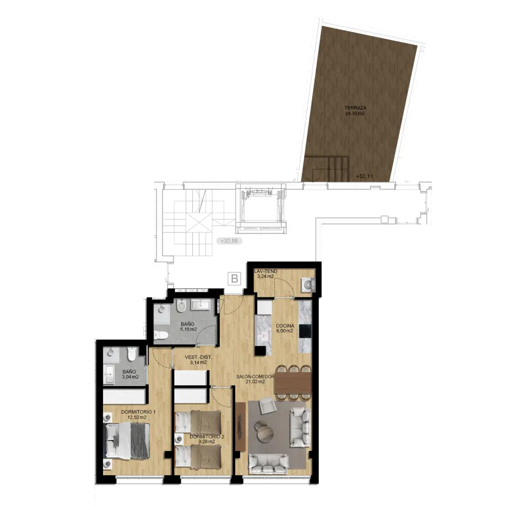 Vivienda tipo B