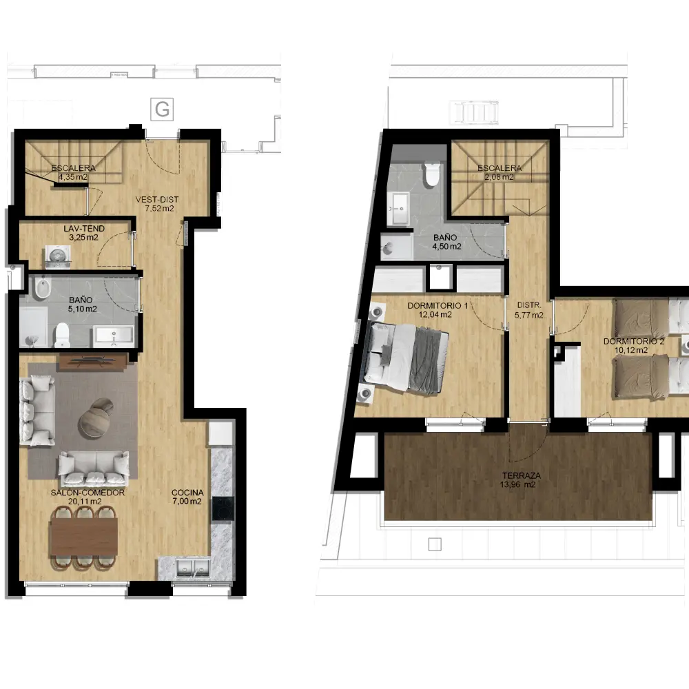 Vivienda tipo G